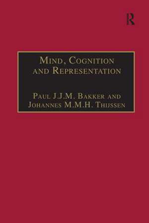 Mind, Cognition and Representation: The Tradition of Commentaries on Aristotle’s De anima de Paul J.J.M. Bakker