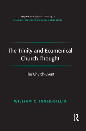 The Trinity and Ecumenical Church Thought: The Church-Event de William C. Ingle-Gillis