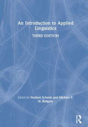 An Introduction to Applied Linguistics de Norbert Schmitt