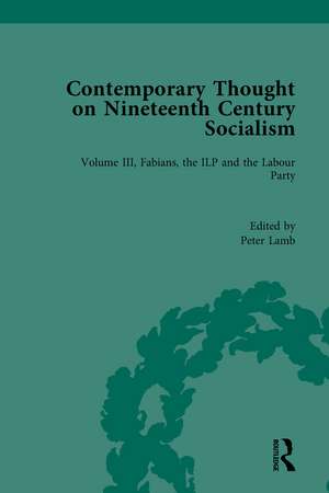 Contemporary Thought on Nineteenth Century Socialism de Peter Lamb