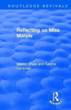 Reflecting on Miss Marple de Marion Shaw