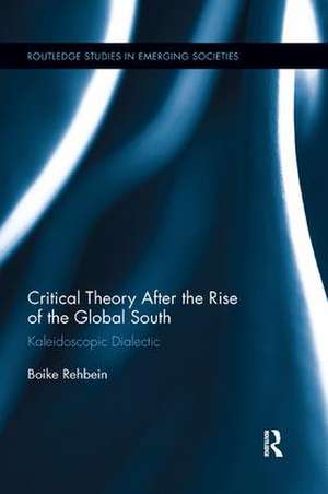 Critical Theory After the Rise of the Global South: Kaleidoscopic Dialectic de Boike Rehbein