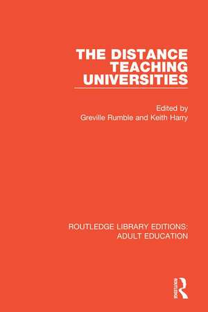 The Distance Teaching Universities de Greville Rumble