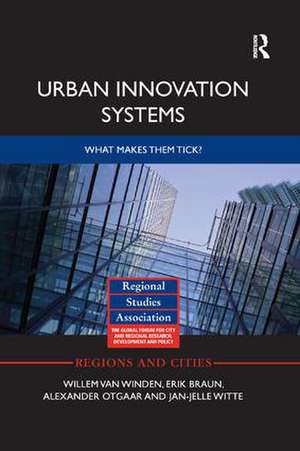 Urban Innovation Systems: What makes them tick? de Willem van Winden