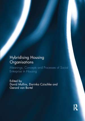 Hybridising Housing Organisations: Meanings, Concepts and Processes of Social Enterprise in Housing de David Mullins