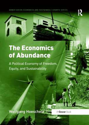 The Economics of Abundance: A Political Economy of Freedom, Equity, and Sustainability de Wolfgang Hoeschele