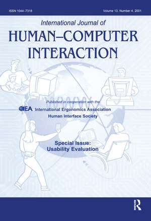 Usability Evaluation: A Special Issue of the International Journal of Human-Computer Interaction de James R. Lewis