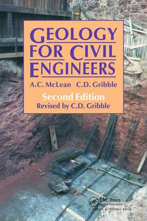 Geology for Civil Engineers de C. Gribble