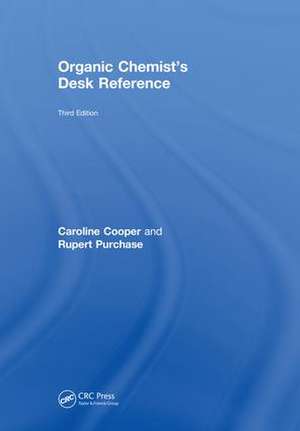 Organic Chemist's Desk Reference de Caroline Cooper