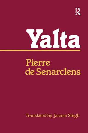 Yalta de Pierre de Senarclens