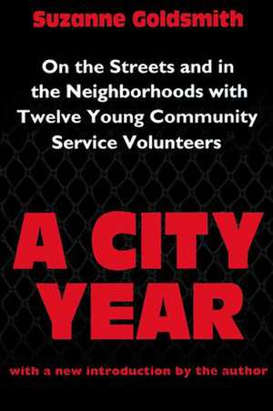 A City Year: On the Streets and in the Neighbourhoods with Twelve Young Community Volunteers de Suzanne Goldsmith