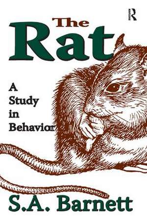 The Rat: A Study in Behavior de S. A. Barnett