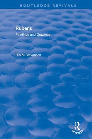 Revival: Rubens (1939): Paintings and Drawings de R.A.M Stevenson