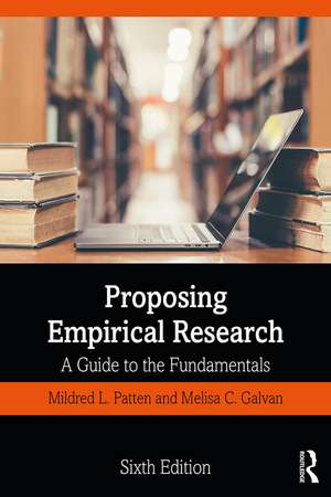 Proposing Empirical Research: A Guide to the Fundamentals de Mildred L. Patten