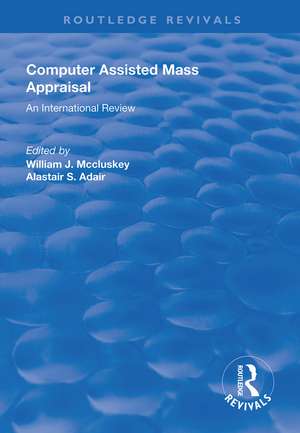 Computer Assisted Mass Appraisal: An International Review de William J. McCluskey