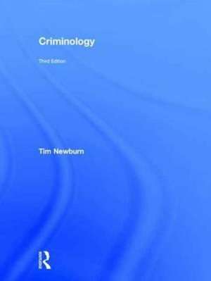 Criminology de Tim Newburn