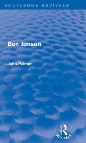 Ben Jonson de John Palmer