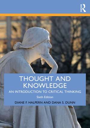 Thought and Knowledge: An Introduction to Critical Thinking de Diane F. Halpern