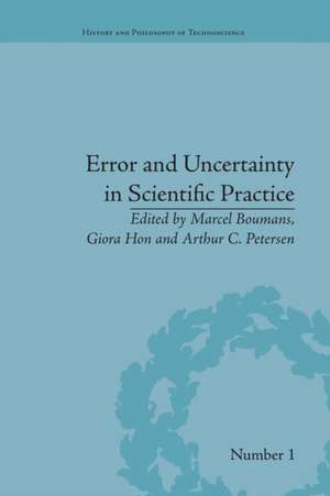 Error and Uncertainty in Scientific Practice de Marcel Boumans