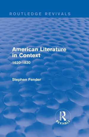 American Literature in Context de Various Authors