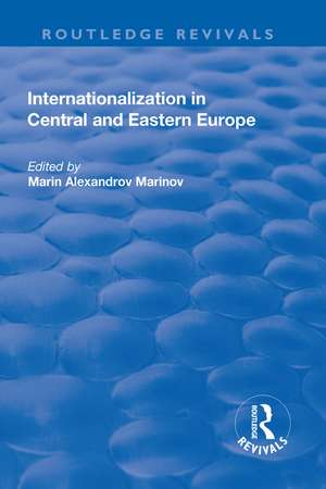 Internationalization in Central and Eastern Europe de Marin Alexandrov Marinov