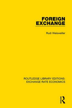 Foreign Exchange de Rudi Weisweiller