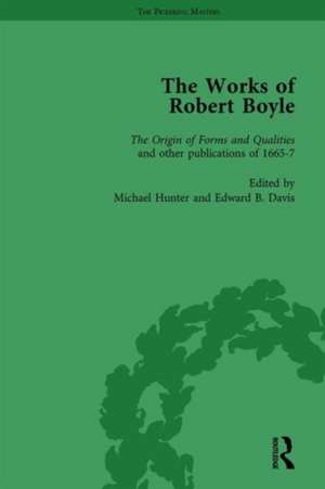 The Works of Robert Boyle, Part I Vol 5 de Michael Hunter