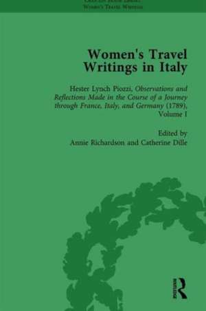 Women's Travel Writings in Italy, Part I Vol 3 de Stephen Bending