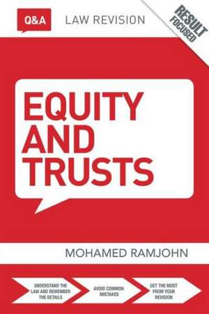 Q&A Equity & Trusts de Mohamed Ramjohn