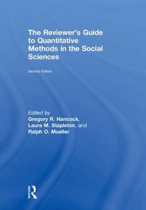 The Reviewer’s Guide to Quantitative Methods in the Social Sciences de Gregory R. Hancock