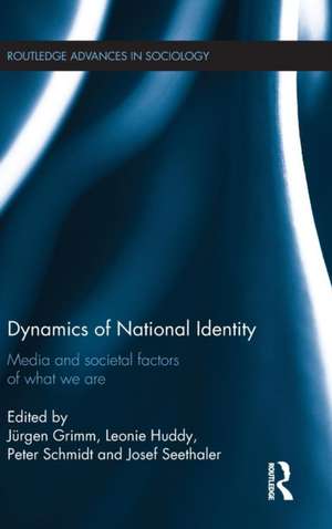 Dynamics of National Identity: Media and Societal Factors of What We Are de Jürgen Grimm