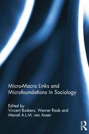 Micro-Macro Links and Microfoundations in Sociology RPD de Vincent Buskens