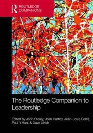 The Routledge Companion to Leadership de John Storey