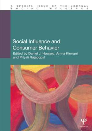 Social Influence and Consumer Behavior de Daniel Howard