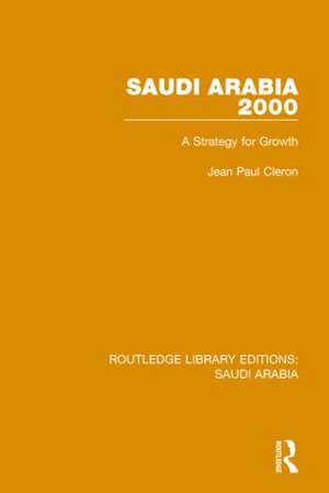 Saudi Arabia 2000 Pbdirect: A Strategy for Growth de Jean Cleron