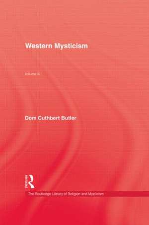 Western Mysticism de Butler