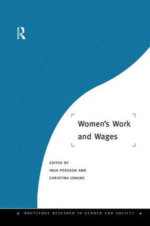 Women's Work and Wages de Christina Jonung