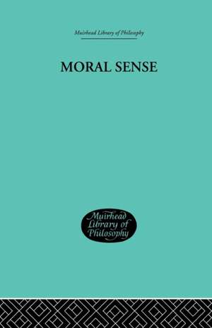 Moral Sense de James Bonar