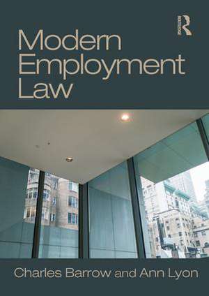 Modern Employment Law de Charles Barrow