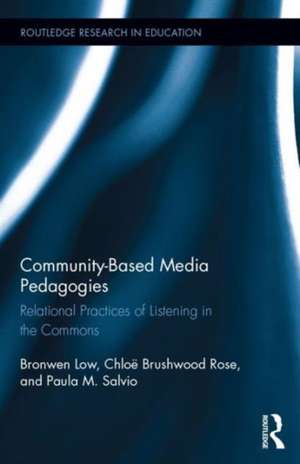 Community-based Media Pedagogies: Relational Practices of Listening in the Commons de Bronwen Low