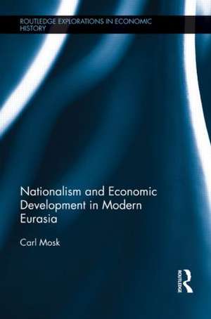 Nationalism and Economic Development in Modern Eurasia de Carl Mosk