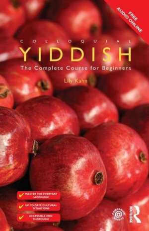 Colloquial Yiddish de Lily Kahn