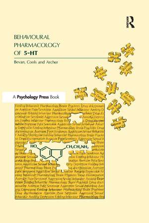 Behavioral Pharmacology of 5-ht de Paul Bevan