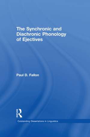 The Synchronic and Diachronic Phonology of Ejectives de Paul D. Fallon