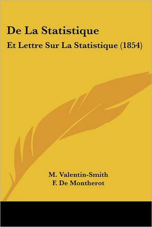 De La Statistique de M. Valentin-Smith