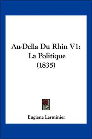 Au-Della Du Rhin V1 de Eugiene Lerminier