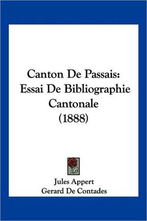 Canton De Passais de Jules Appert