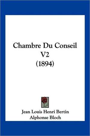 Chambre Du Conseil V2 (1894) de Jean Louis Henri Bertin