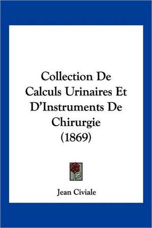 Collection De Calculs Urinaires Et D'Instruments De Chirurgie (1869) de Jean Civiale