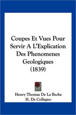 Coupes Et Vues Pour Servir A L'Explication Des Phenomenes Geologiques (1839) de Henry Thomas De La Beche